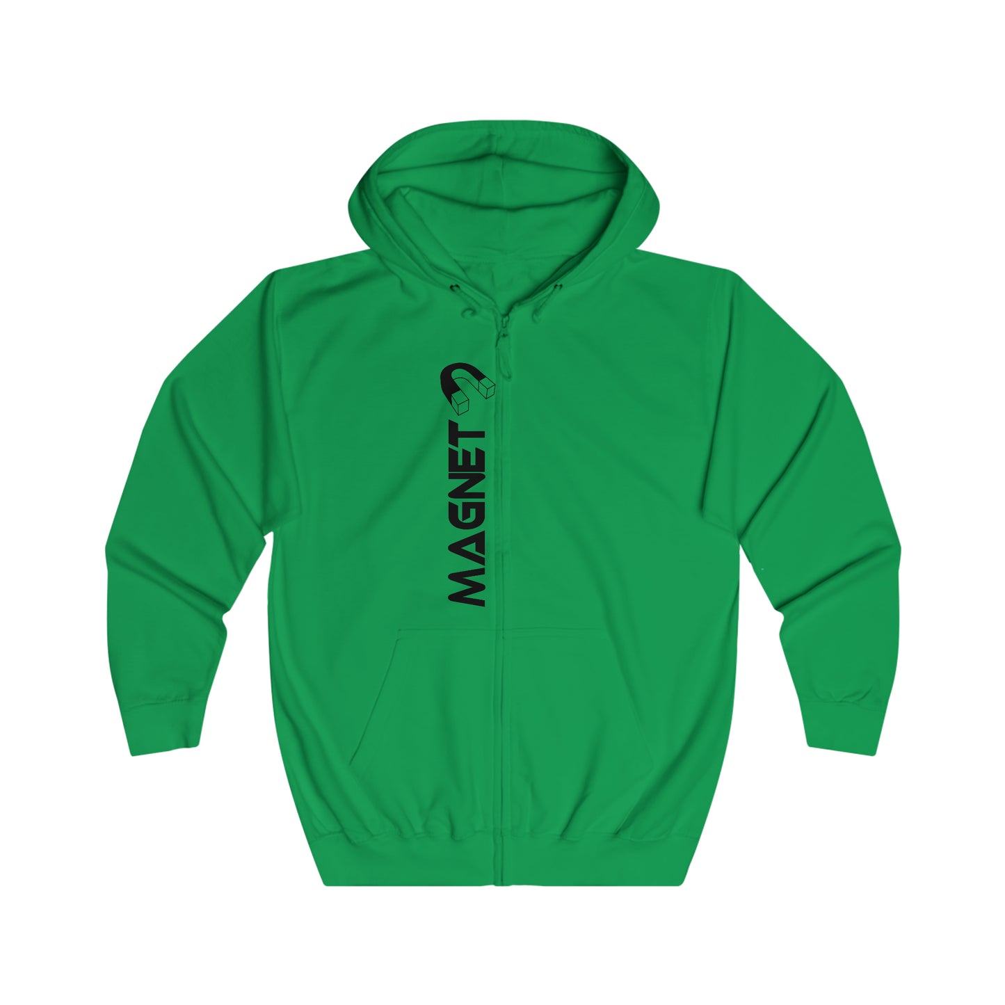MAGNET Unisex Full Zip MOTORCYCLE Hoodie