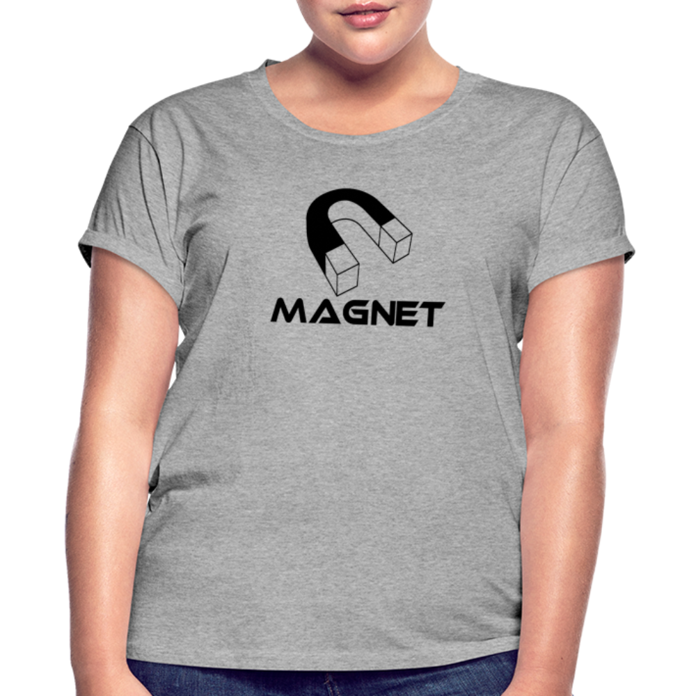 Magnet Women's Relaxed Fit T-Shirt - heather gray