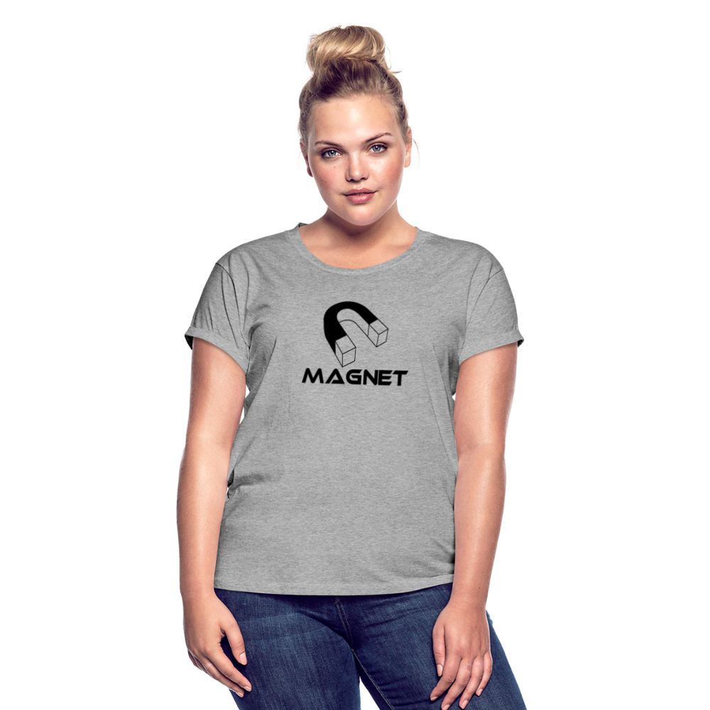 Magnet Women's Relaxed Fit T-Shirt - heather gray