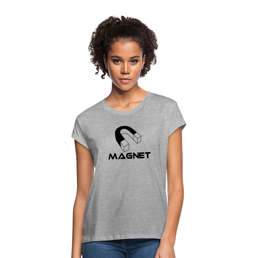 Magnet Women's Relaxed Fit T-Shirt - heather gray