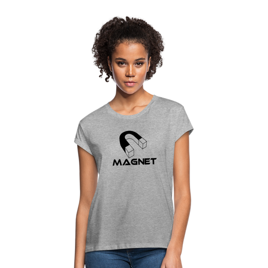 Magnet Women's Relaxed Fit T-Shirt - heather gray