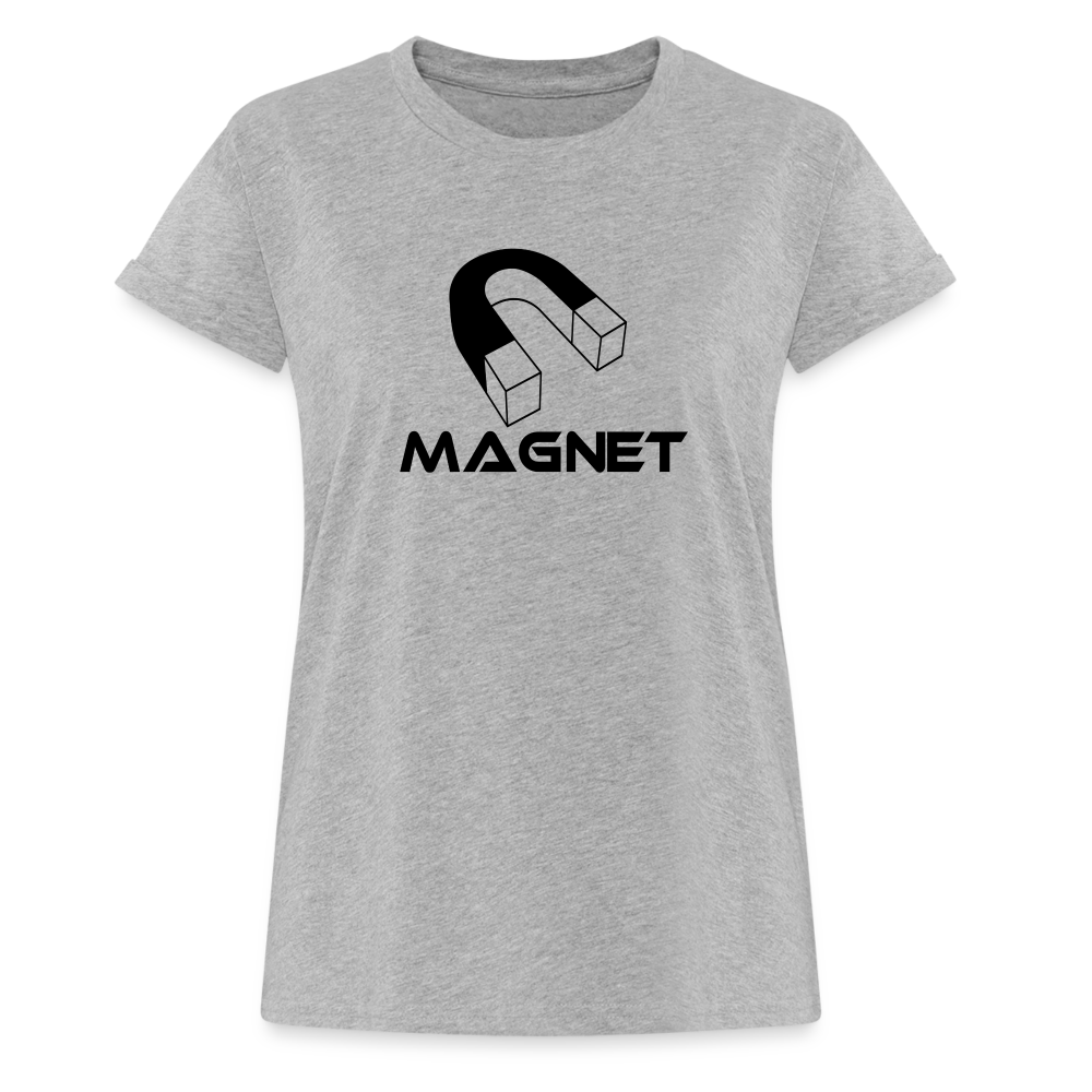 Magnet Women's Relaxed Fit T-Shirt - heather gray