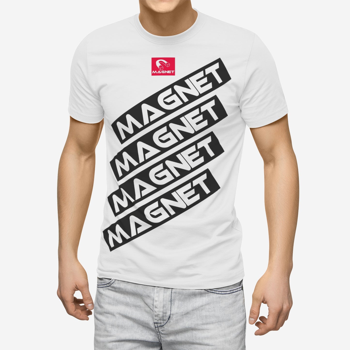 Magnet fit Men's Supima Ultra Cotton T‑shirt