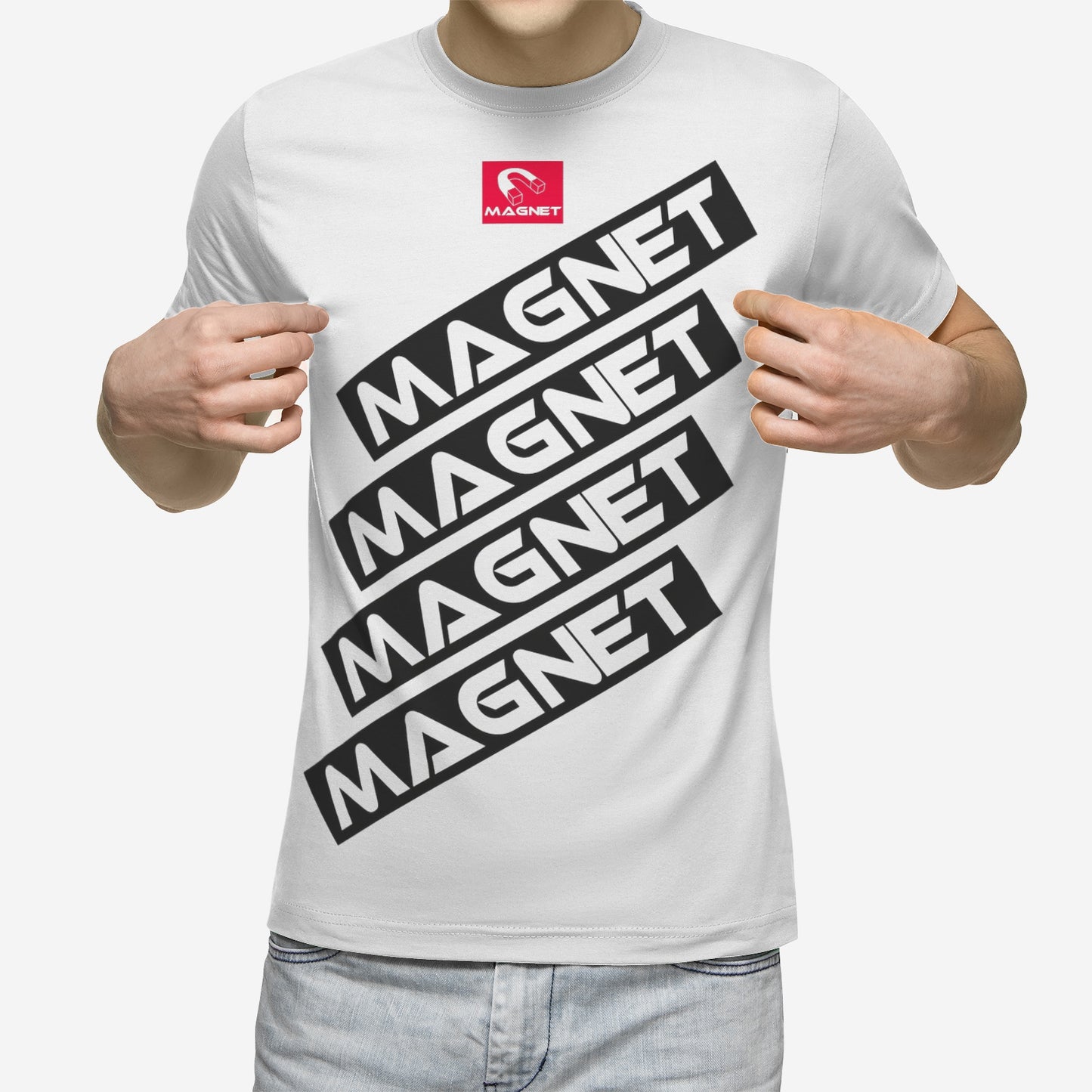 Magnet fit Men's Supima Ultra Cotton T‑shirt