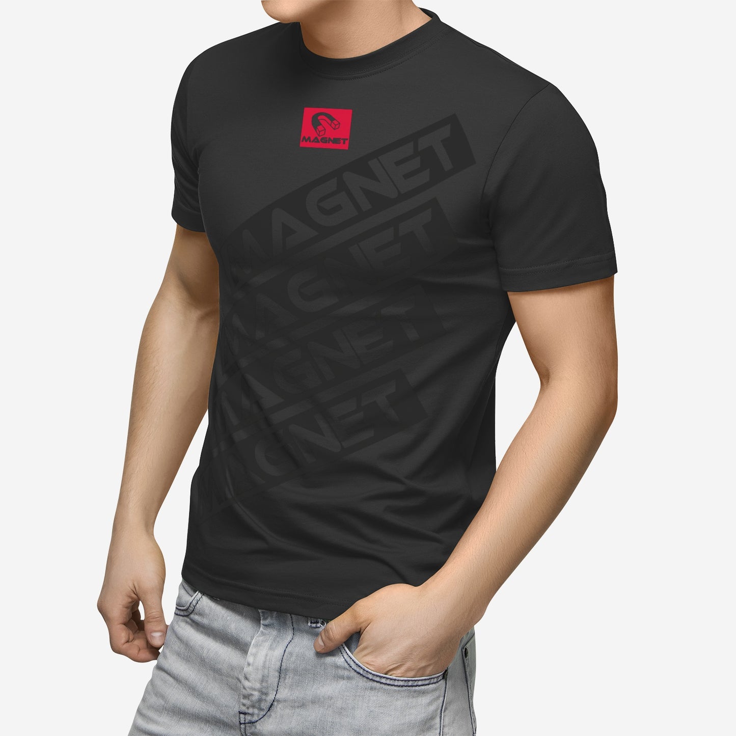 Magnet fit Men's Supima Ultra Cotton T‑shirt