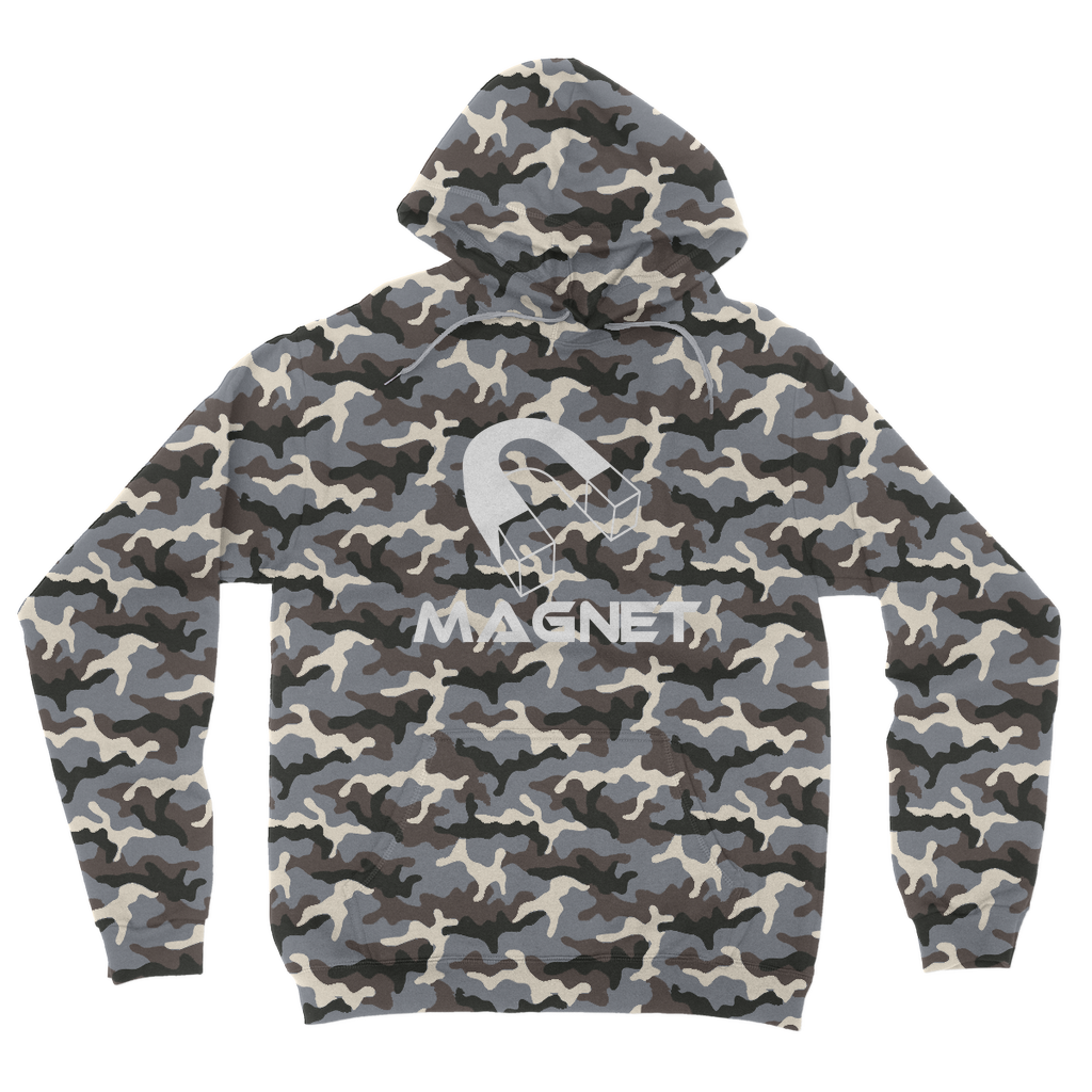 pwhite Camouflage Adult Hoodie