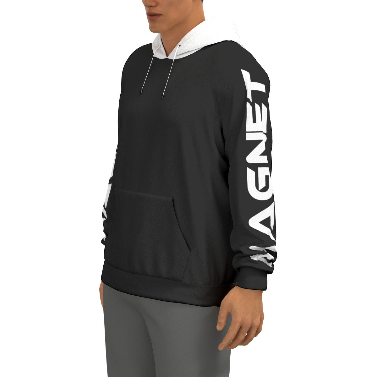 MAGNET All-Over Print Unisex Pullover Hoodie | 310GSM Cotton