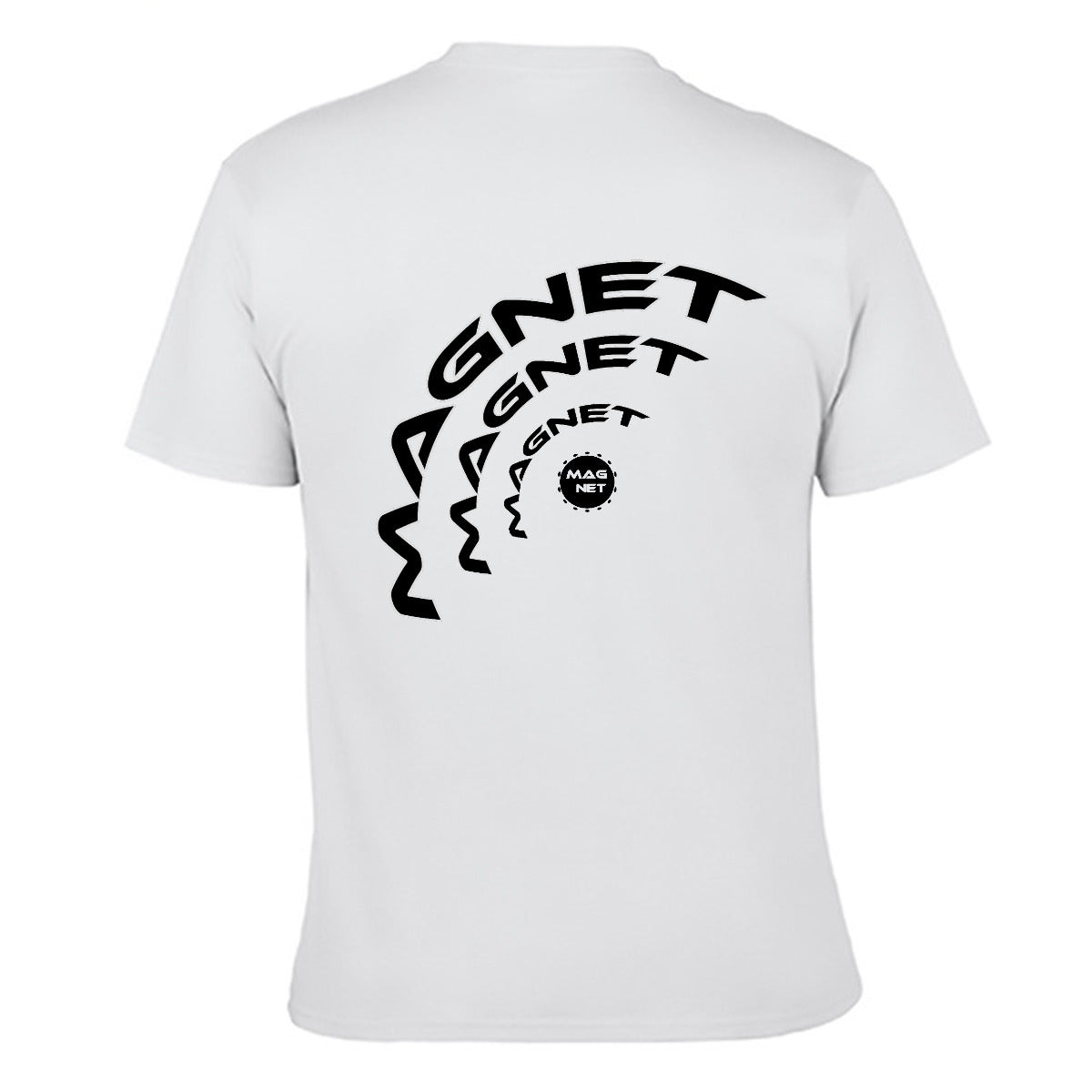 Magnet Sunny Wavy Men's O-neck T-shirt |180GSM Cotton (DTG)