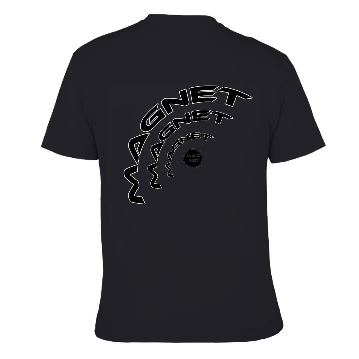 Magnet Sunny Wavy Men's  O-neck T-shirt |180GSM Cotton (DTG)