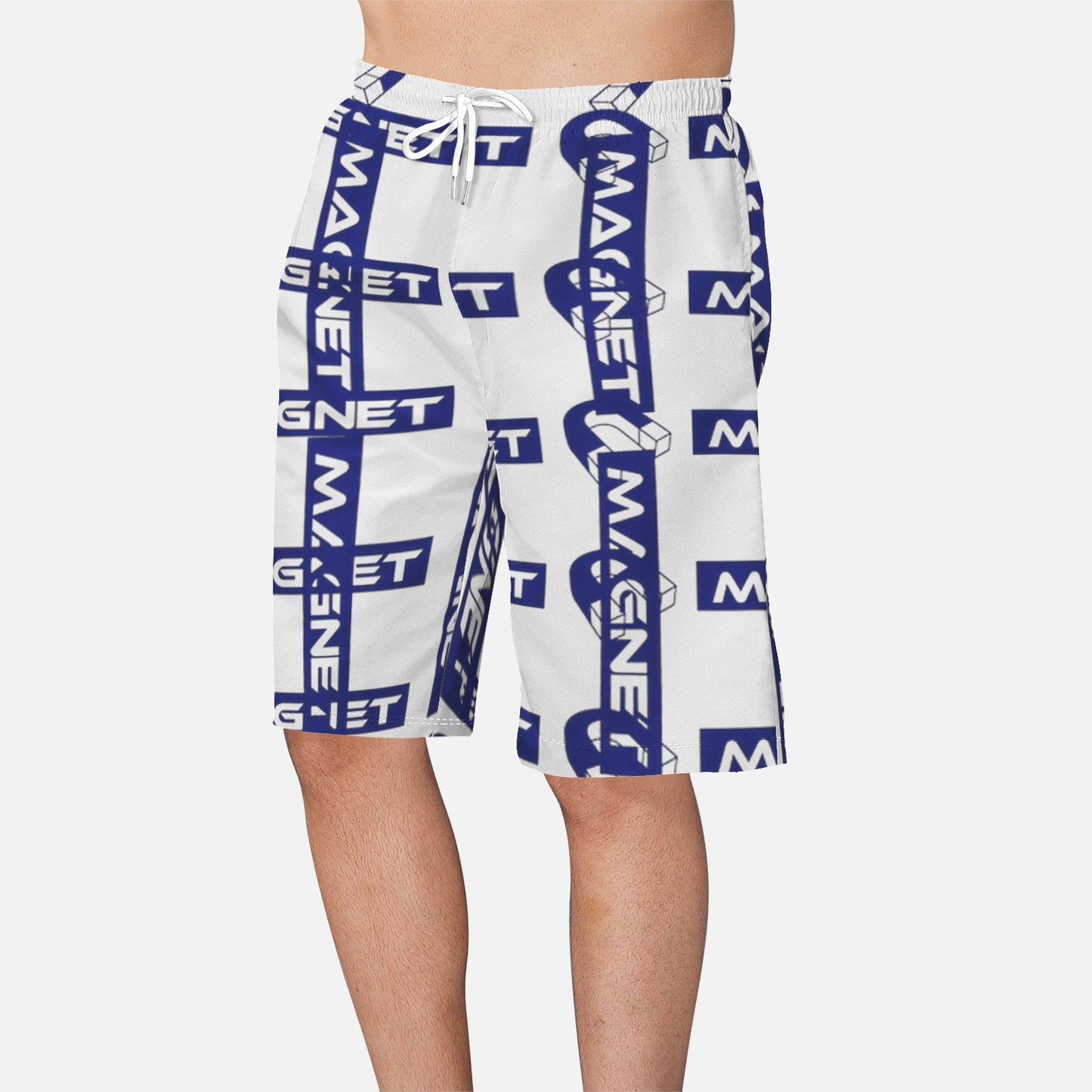 Magnet Surfer Men's All-over Print Beach Shorts