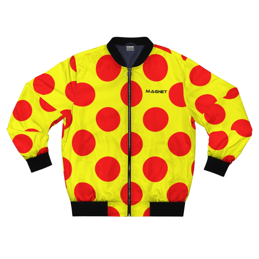 Magnet Pizza Men's AOP Bomber Jacket - Magnetdrip