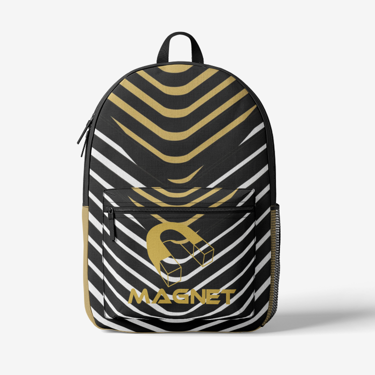 Magnet Imperial Retro Colorful Print Trendy Backpack