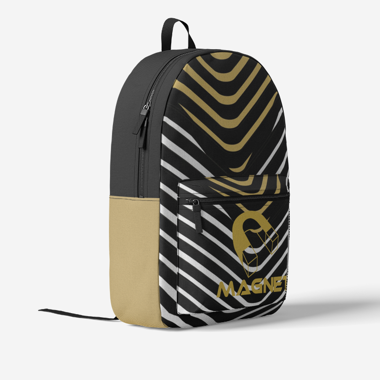 Magnet Imperial Retro Colorful Print Trendy Backpack
