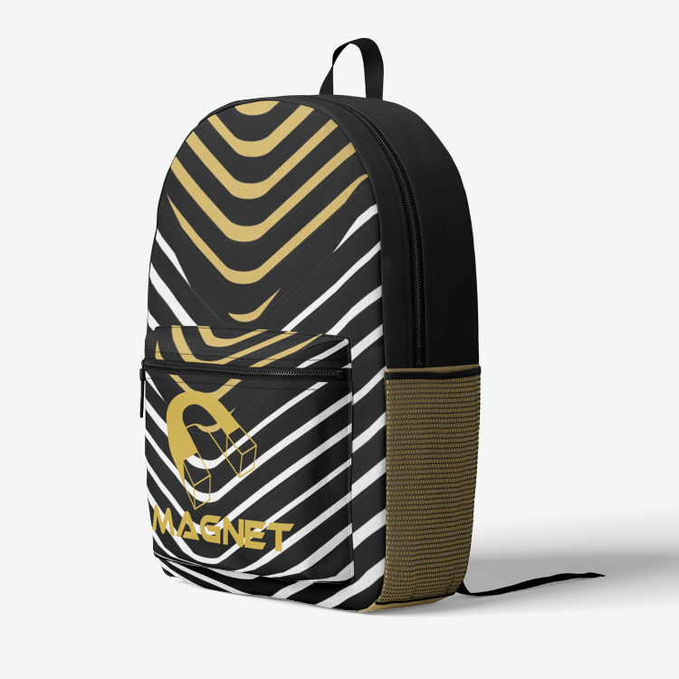 Magnet Imperial Retro Colorful Print Trendy Backpack