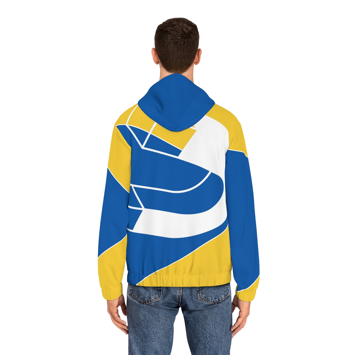 Magnet Cali Men's Full-Zip Hoodie (AOP)