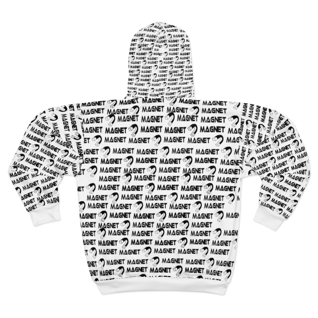 Magnet Affirmation AOP Unisex Zip Hoodie - Magnetdrip