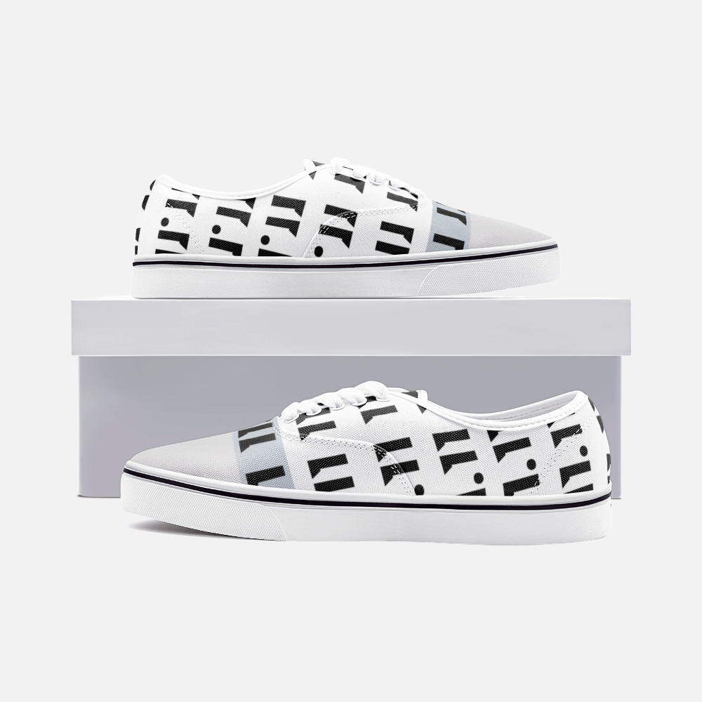 Magnet manifest 11.11 steps Unisex Canvas Shoes Fashion Low Cut Loafer Sneakers - Magnetdrip