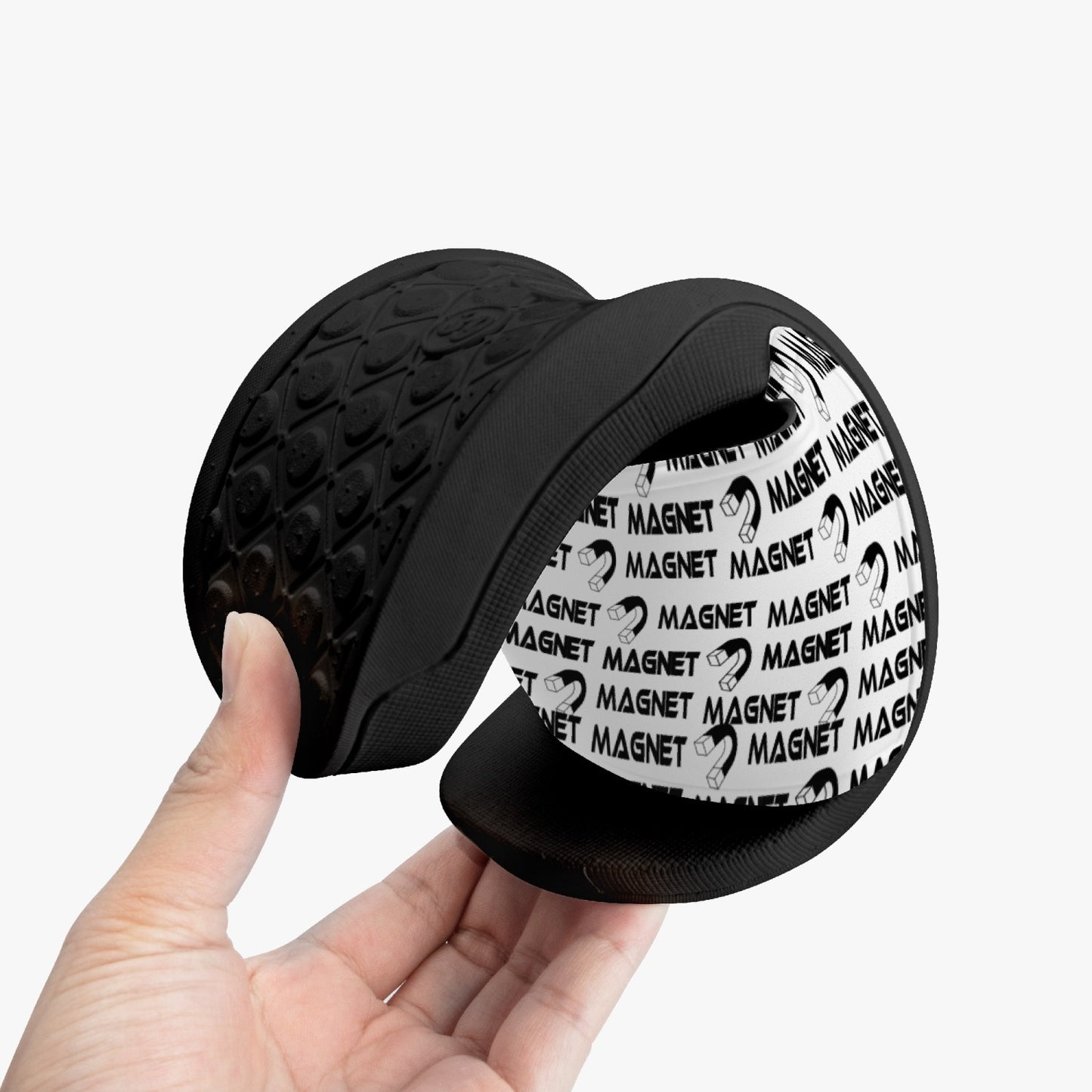 Magnet affirmation Sandals - Black