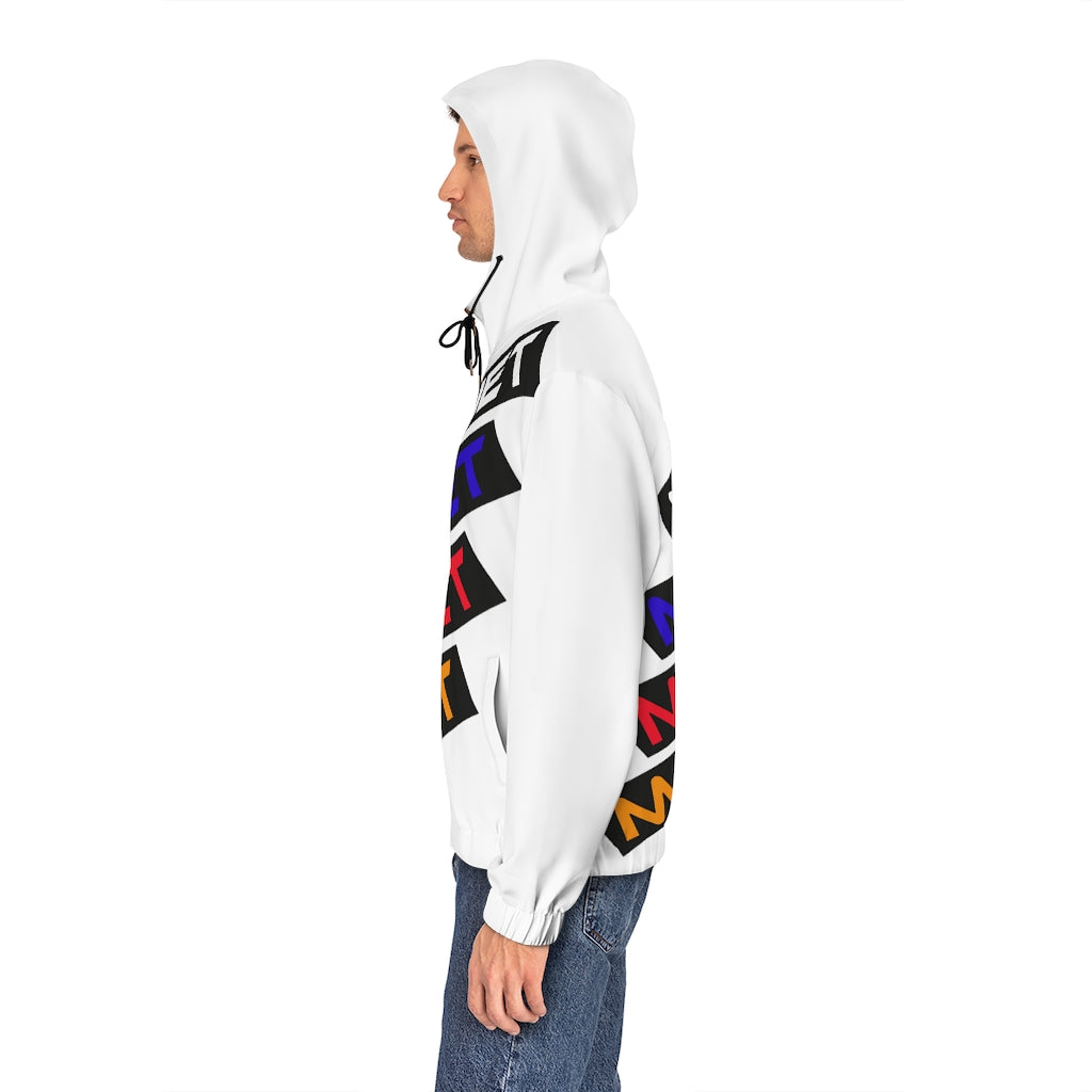 Magnet All Stripes Men's Full-Zip Hoodie (AOP)