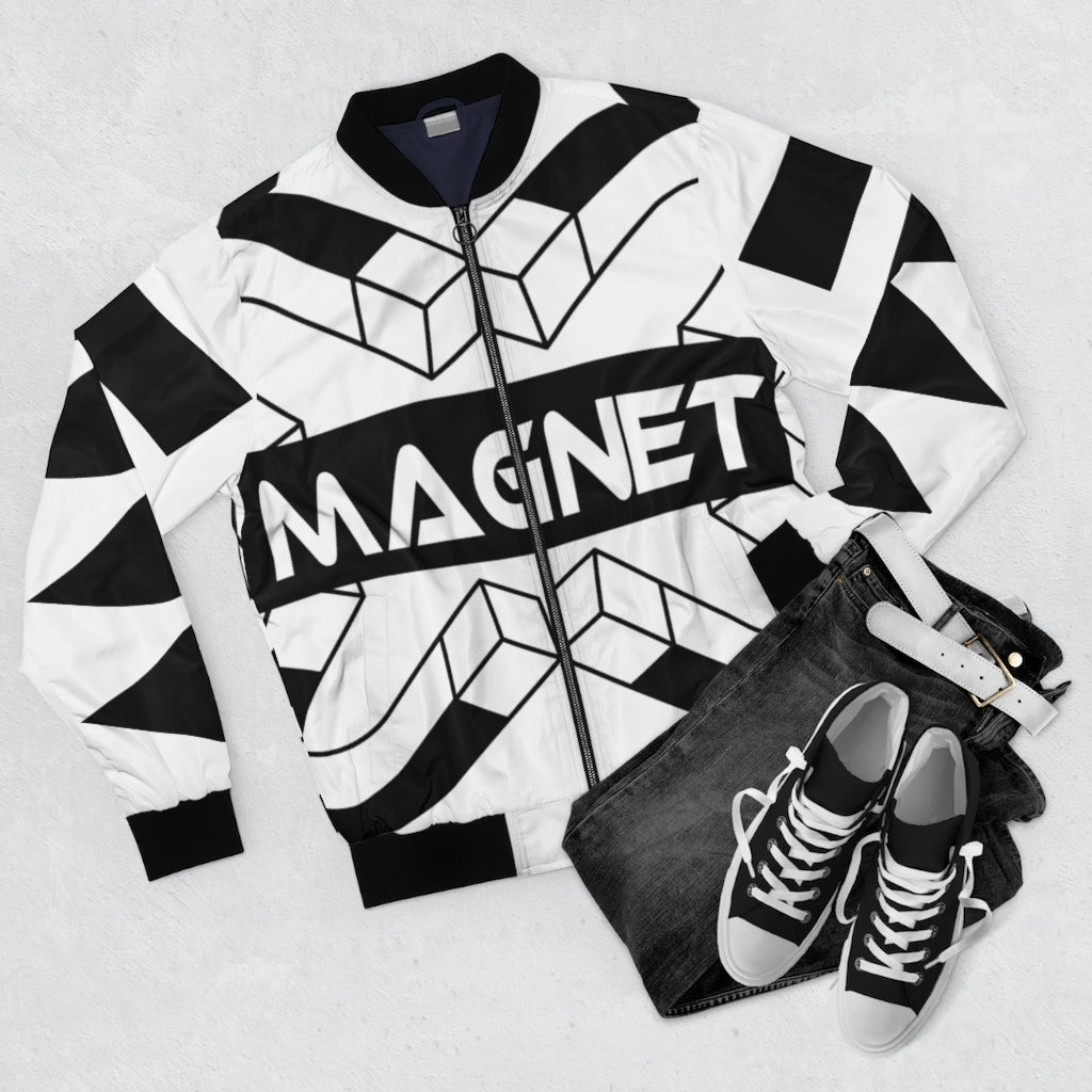 Magnet Clover Men's AOP Bomber Jacket