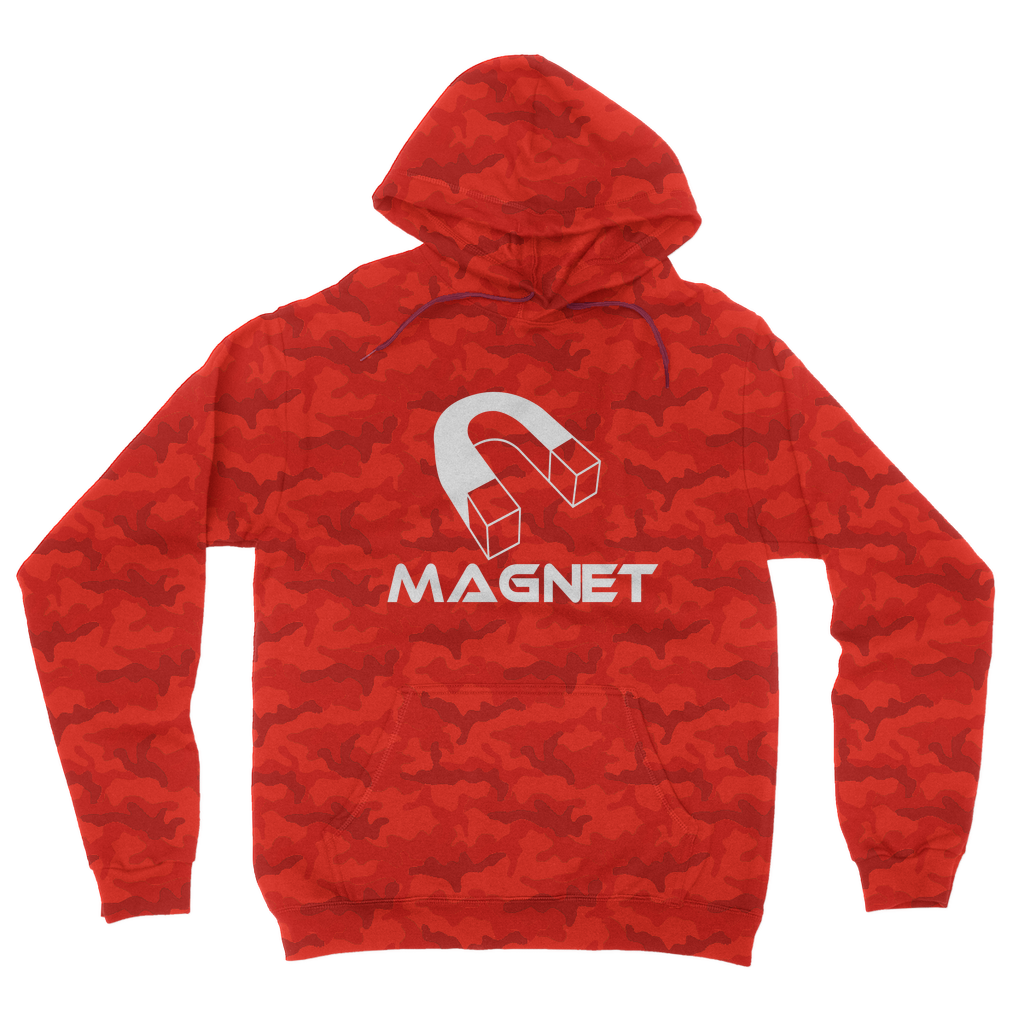 pwhite Camouflage Adult Hoodie