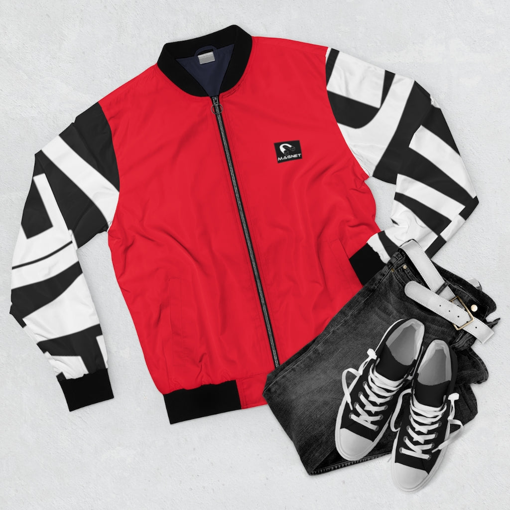 Magnet Bold life Men's AOP Bomber Jacket