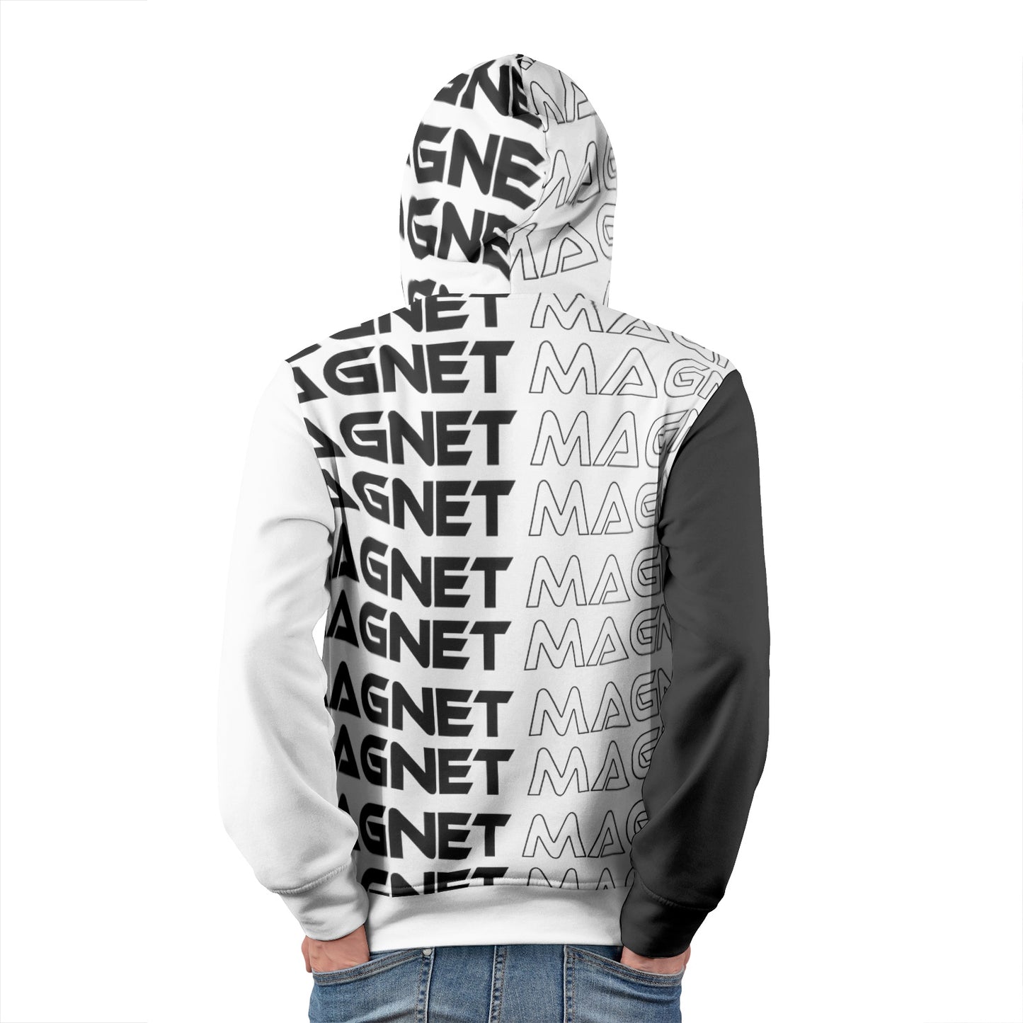 Magnet Ying Yang Men's Pullover Hoodies