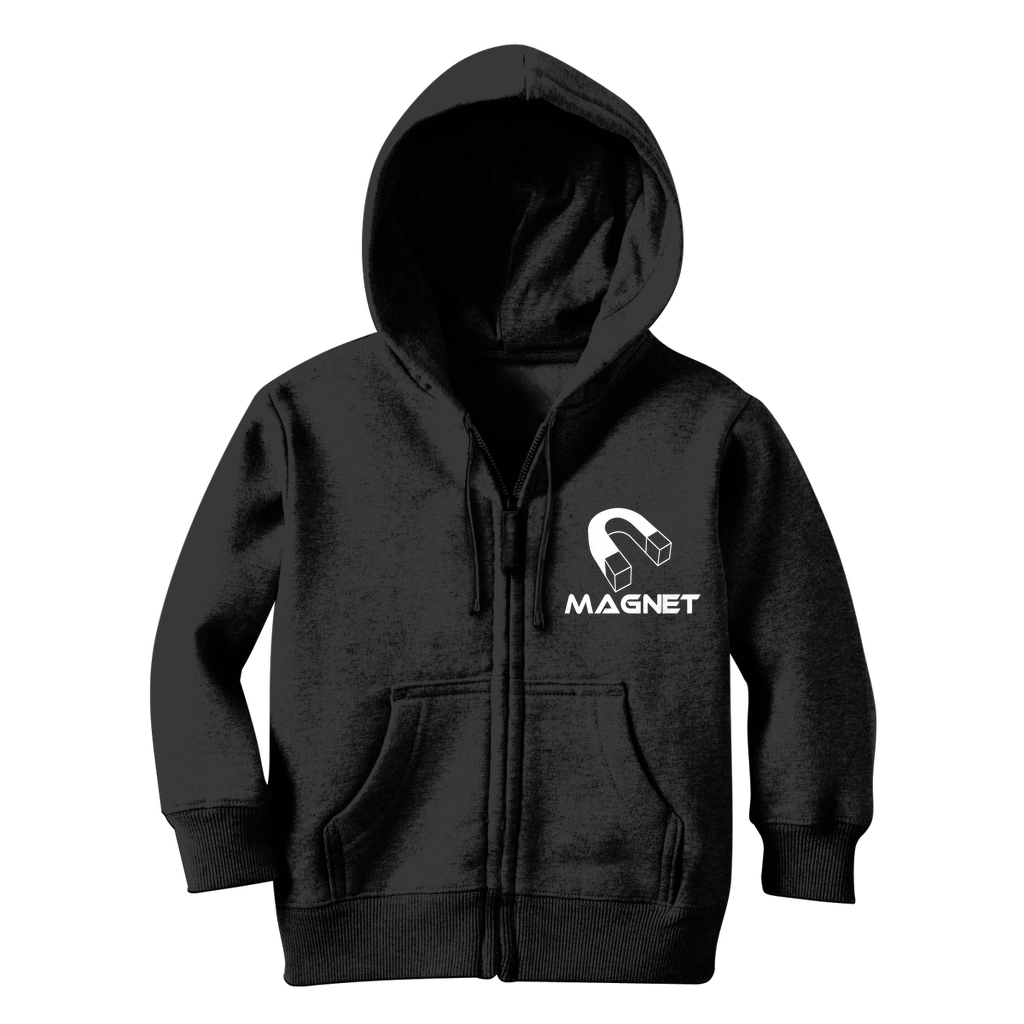 pwhite Classic Kids Zip Hoodie