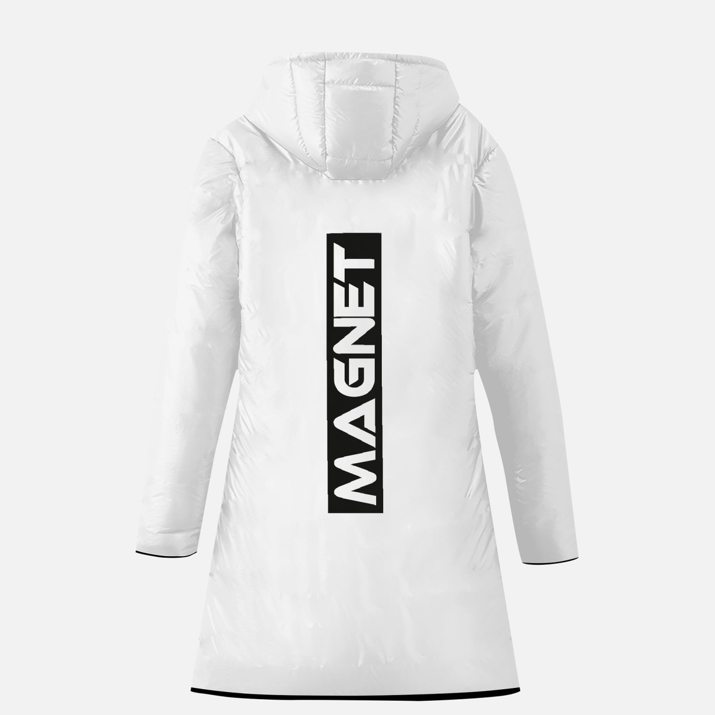Magnet Long haul Cotton-pad Zipper-up Hoodie