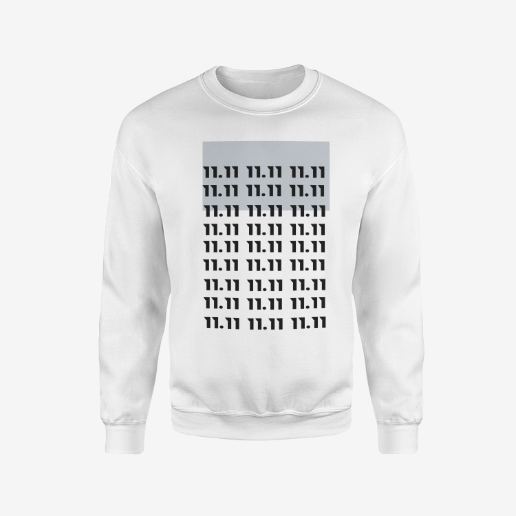 Magnet 11.11 Men's Crew Neck Sweatshirt - Magnetdrip