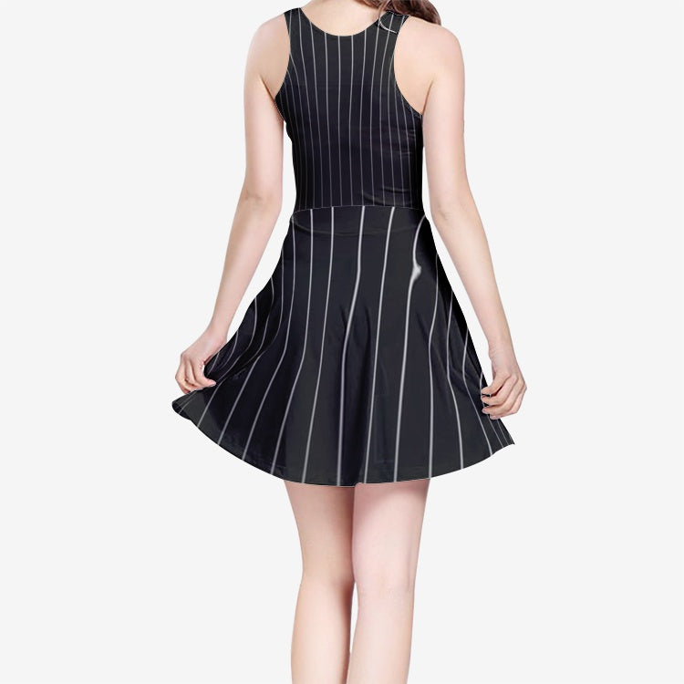 Magnet Business Women's Sleeveless Midi Casual Flared Skater Dress