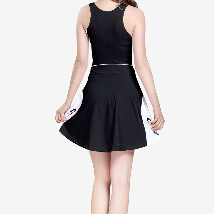 Magnet Women's Sleeveless Midi Casual Flared Skater Dress - Magnetdrip