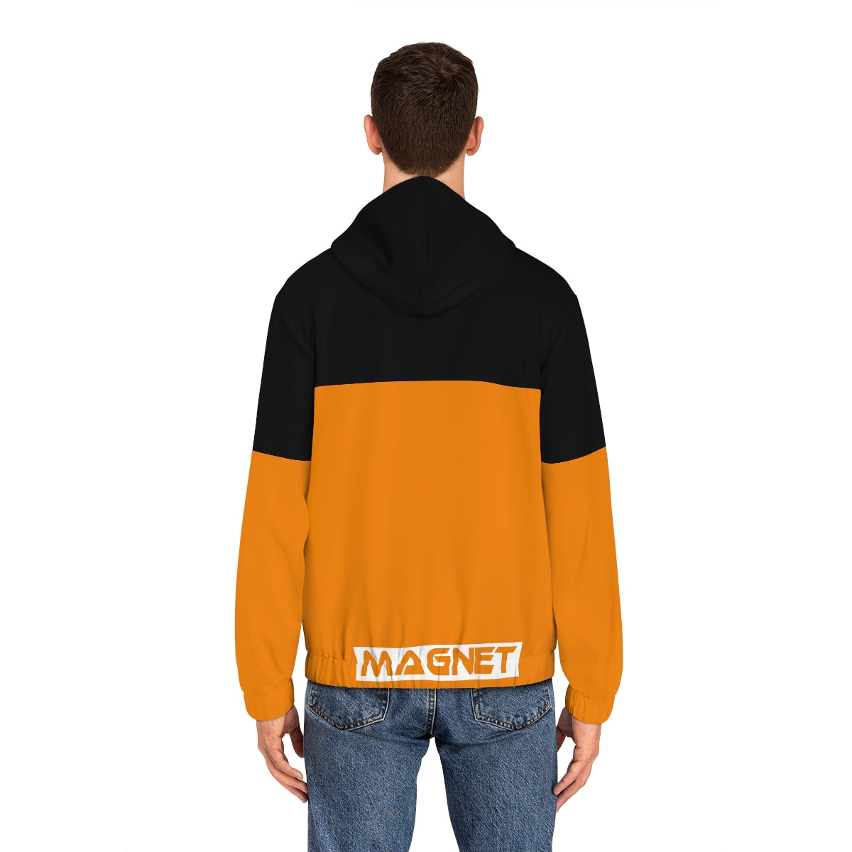 Magnet path Men's Full-Zip Hoodie (AOP)