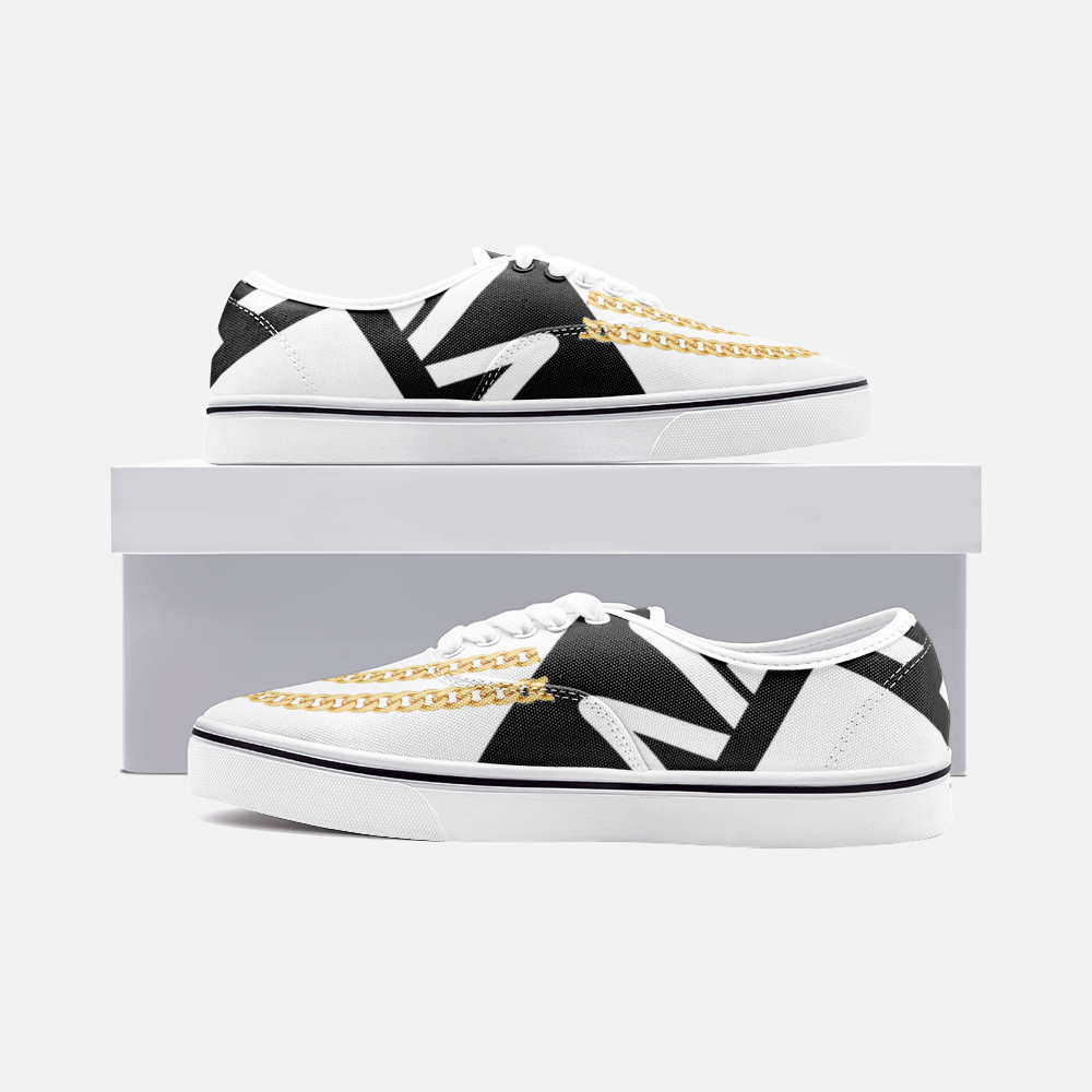 Magnet X-Chain Canvas Shoes Fashion Low Cut Loafer Sneakers - Magnetdrip