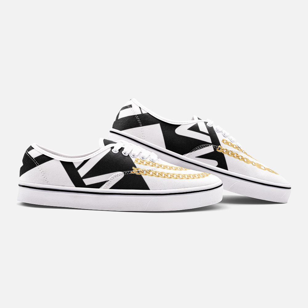 Magnet X-Chain Canvas Shoes Fashion Low Cut Loafer Sneakers - Magnetdrip
