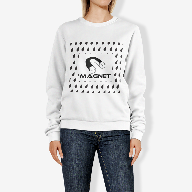 Magnet Women's Crew Neck Sweatshirt - Magnetdrip