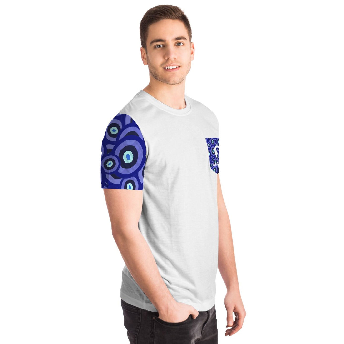 Magnet lucky eye pocket tee