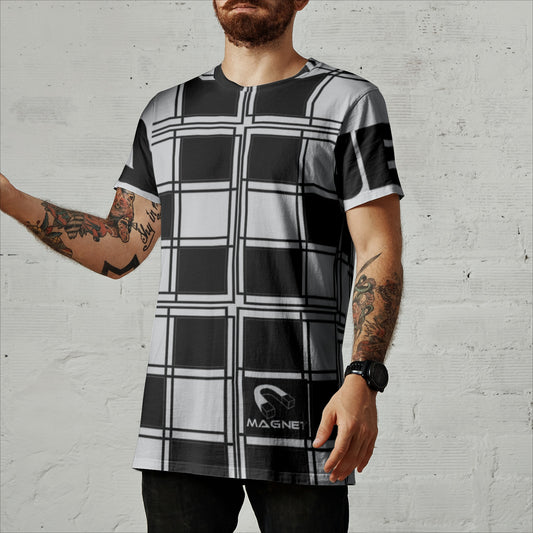 Magnet S-Tile Men's All-Over Print T-shirts