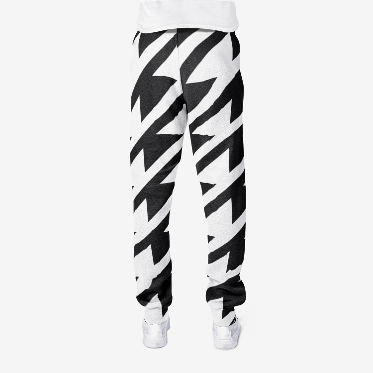 Magnet Zig Zag All-Over Print men's joggers sweatpants - Magnetdrip