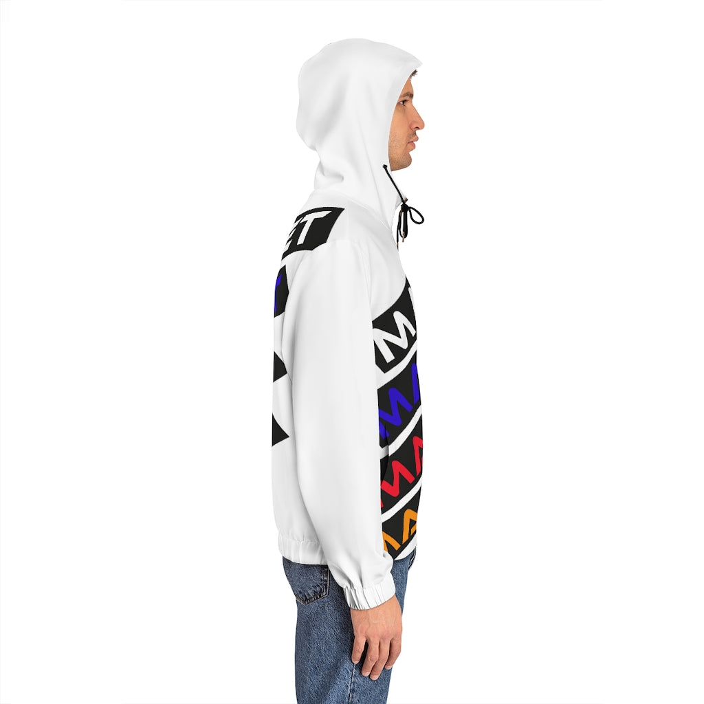 Magnet All Stripes Men's Full-Zip Hoodie (AOP)