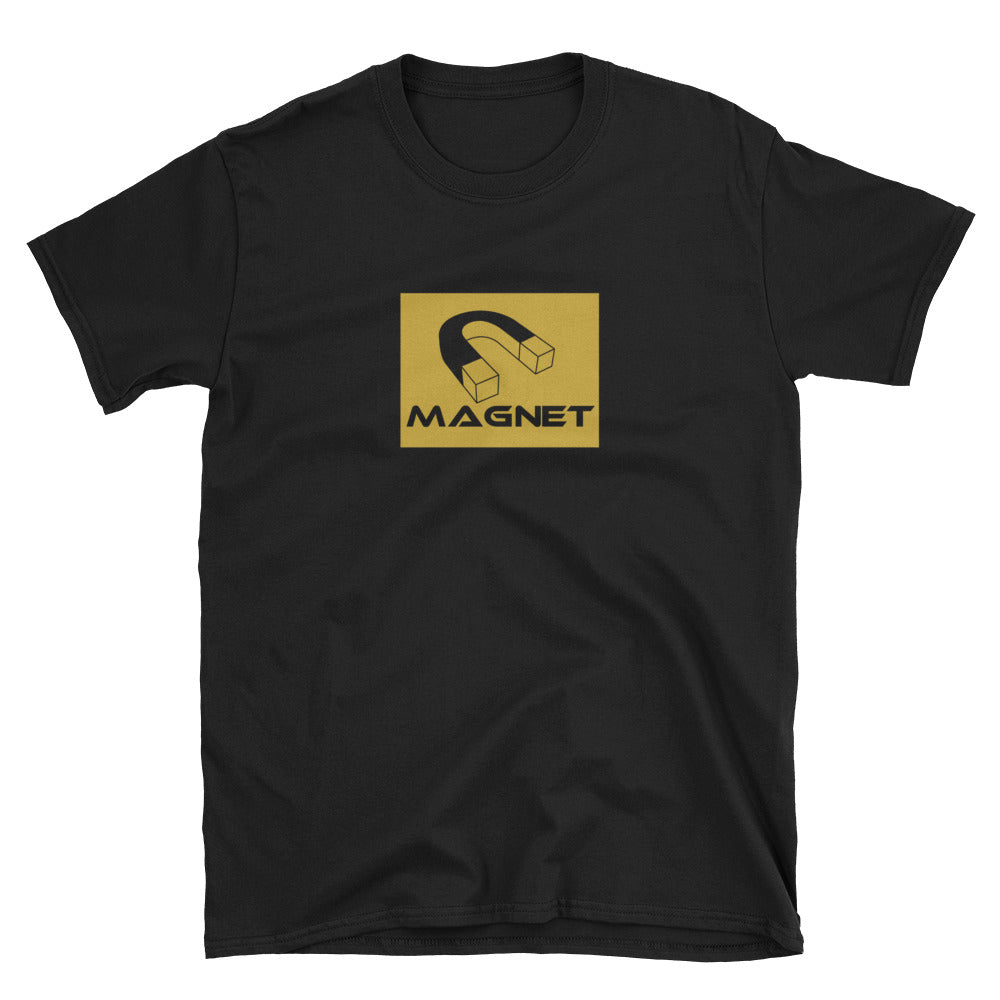 Magnet Heart of gold Short-Sleeve Unisex T-Shirt xccscss.