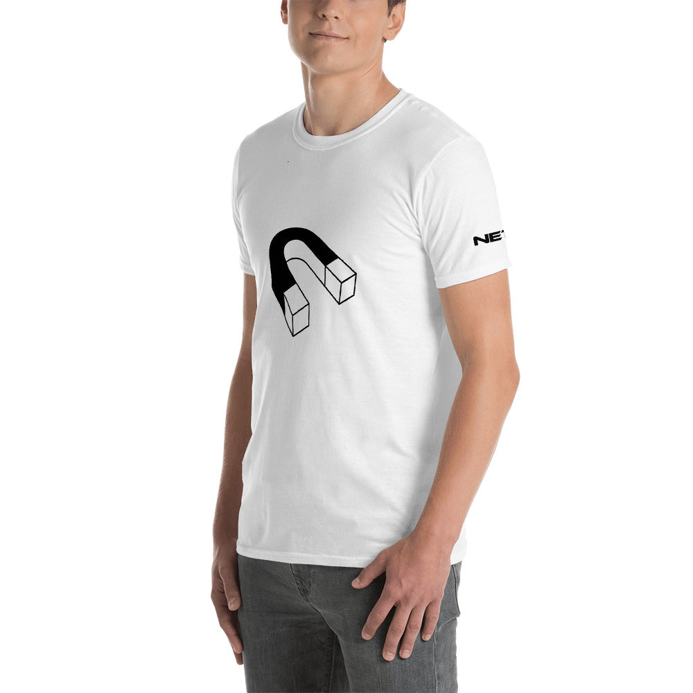 Magnet all around Short-Sleeve Unisex T-Shirt.