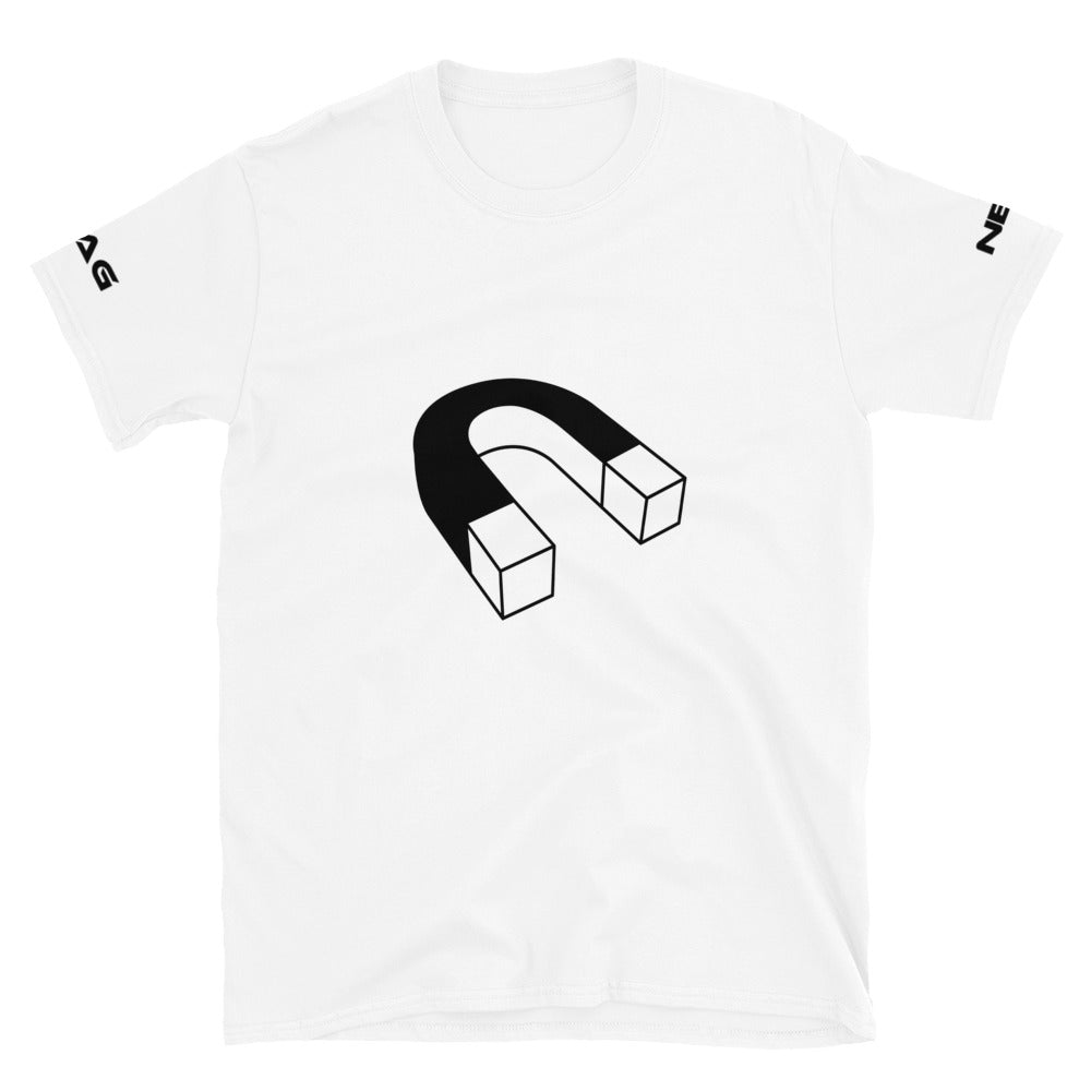 Magnet all around Short-Sleeve Unisex T-Shirt.