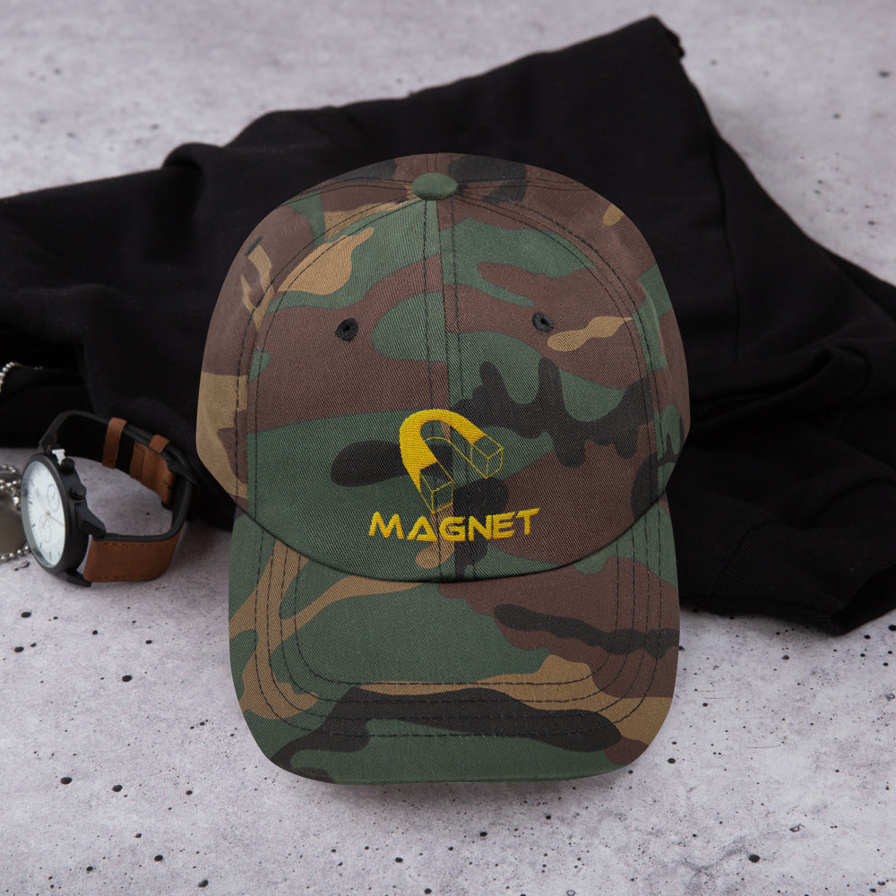 Cammo low pro magnet cap.
