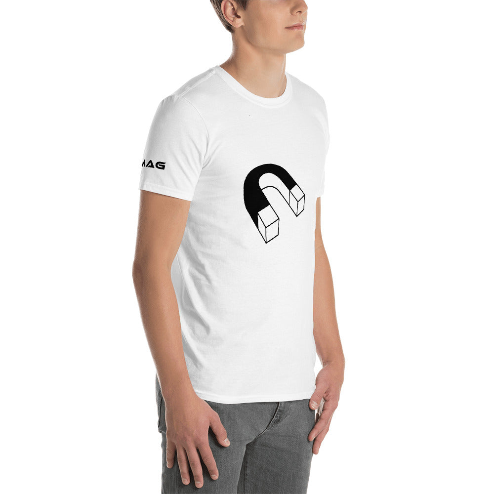 Magnet all around Short-Sleeve Unisex T-Shirt.