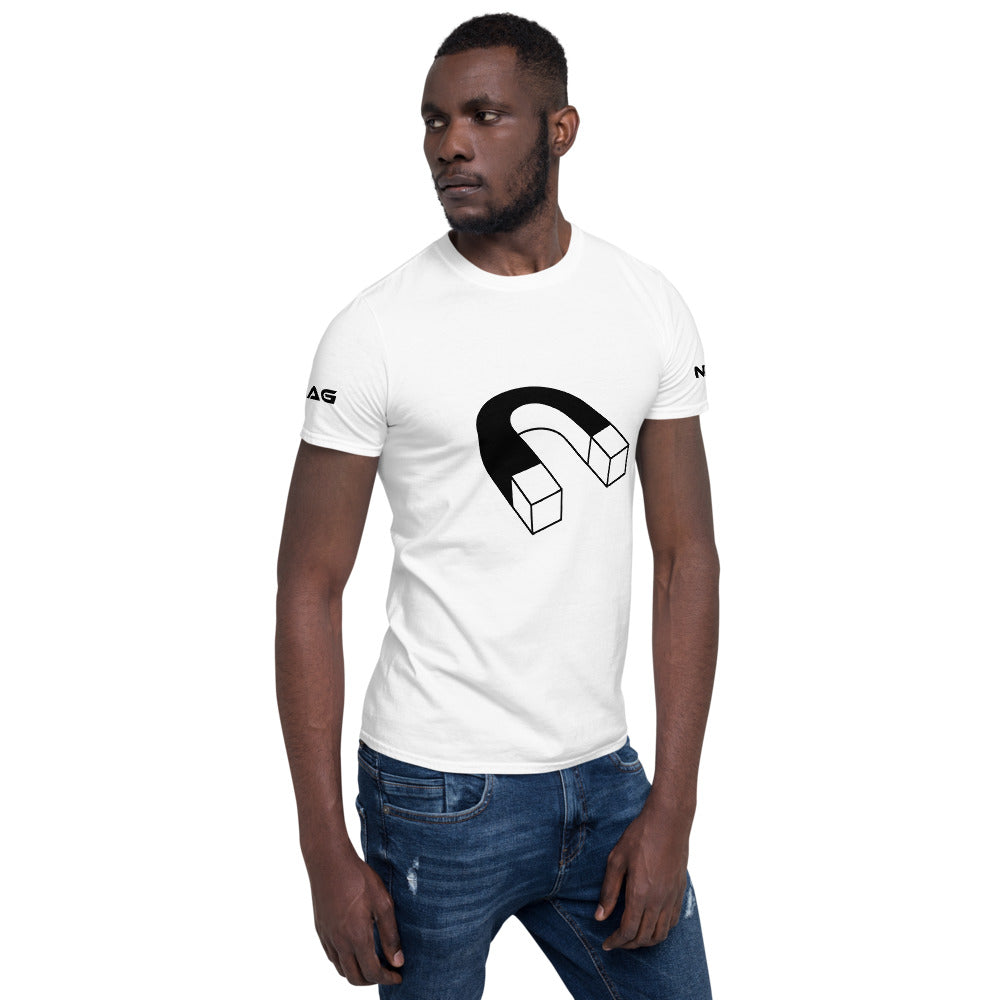 Magnet all around Short-Sleeve Unisex T-Shirt.