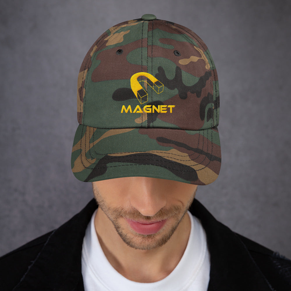 Cammo low pro magnet cap.