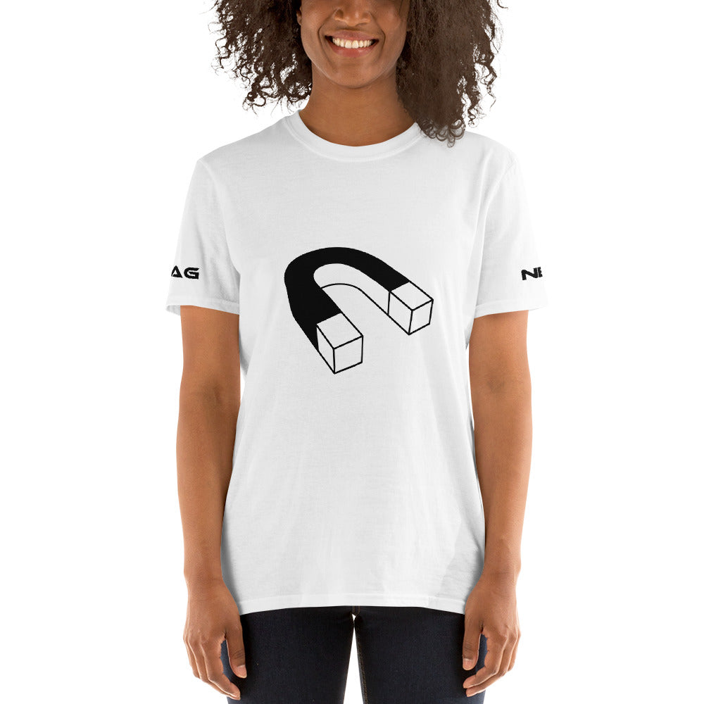 Magnet all around Short-Sleeve Unisex T-Shirt.