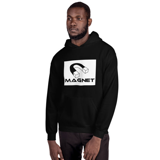 Magnet Law of Attraction Unisex Hoodie.