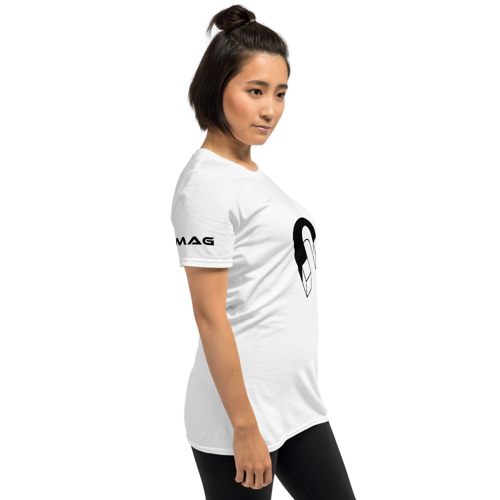 Magnet all around Short-Sleeve Unisex T-Shirt.